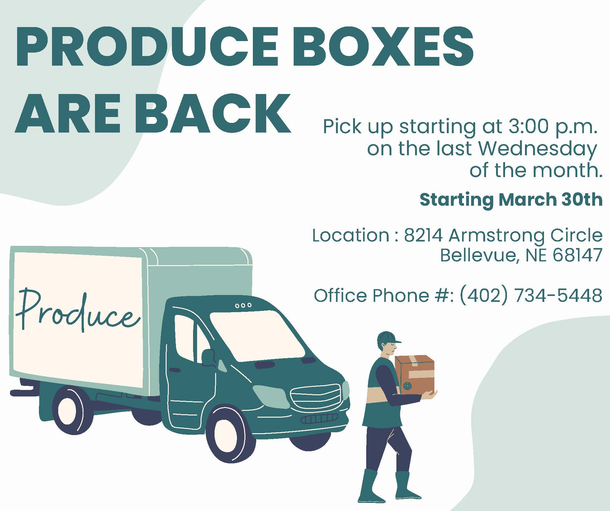 Produce Boxes available