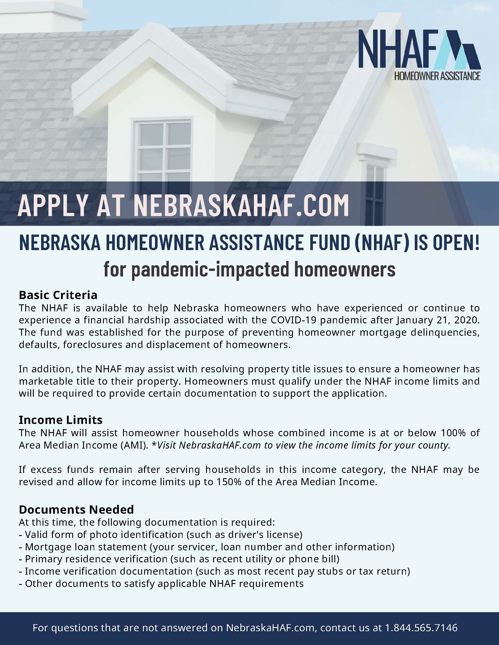 Homeowners Assistance Fund Now Open – Lift Up Sarpy County